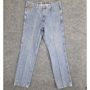 Cinch Jeans Mens 38x34 Blue Denim Bronze Label Straight Leg EDI-Locker Stock